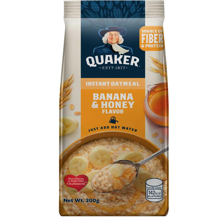 Quaker Oats Instant Banana and Honey 200g