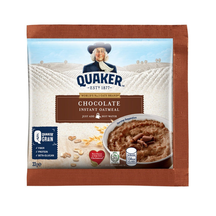 QUAKER OATS INST CHOCO 33G -p
