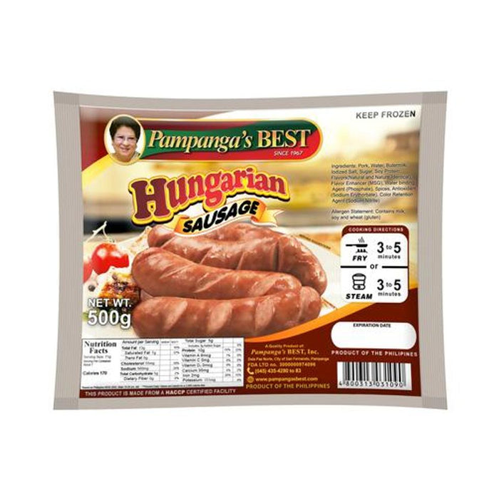 Pampangas Best Hungarian Sausage 500g