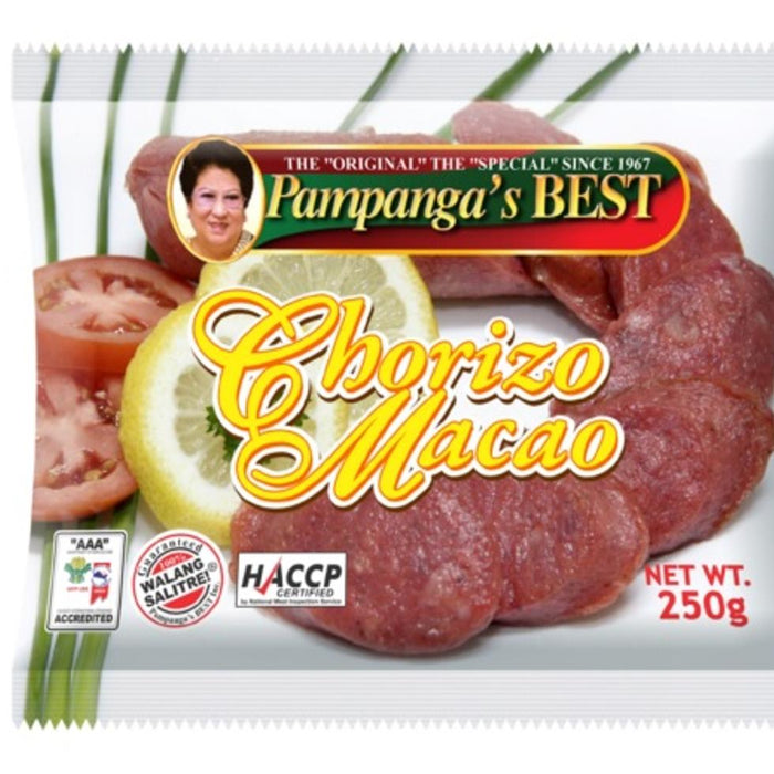 Pampangas Best Chorizo Macao 250g