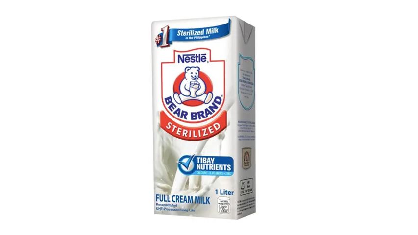 Bear Brand Sterilized Milk 1L