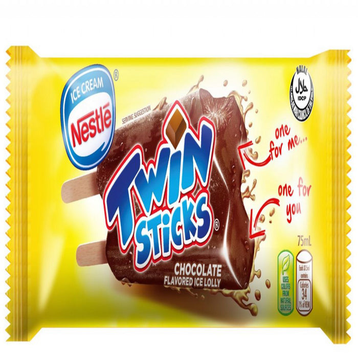 Nestle Twinpops Chocolate 75ml