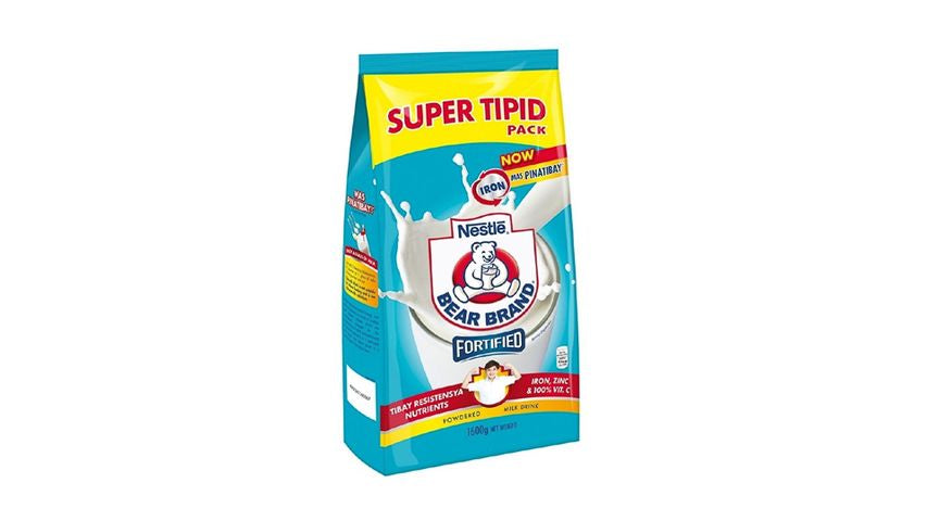 Bear Brand Milk w/ Iron Pouch 1.6kg 140g