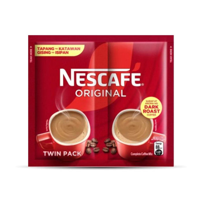 Nescafe Coffee 3In1 Original Twin Pack 56g(52g)