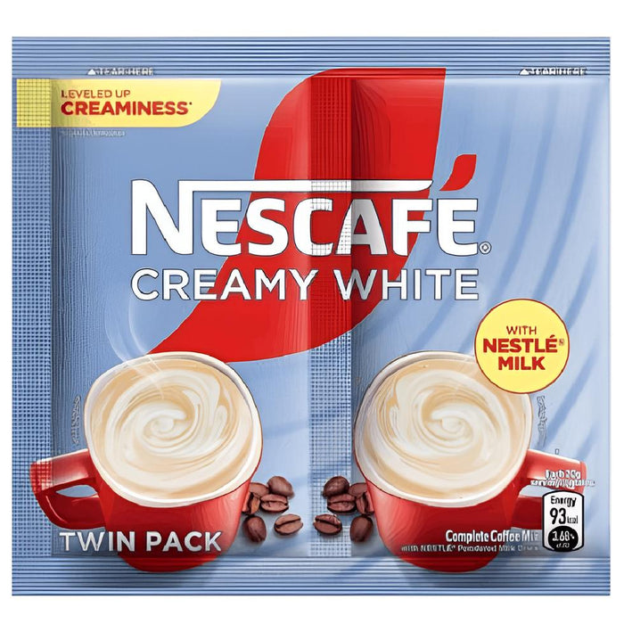 Nescafe Coffee 3In1 Creamy White Twin Pack 58g