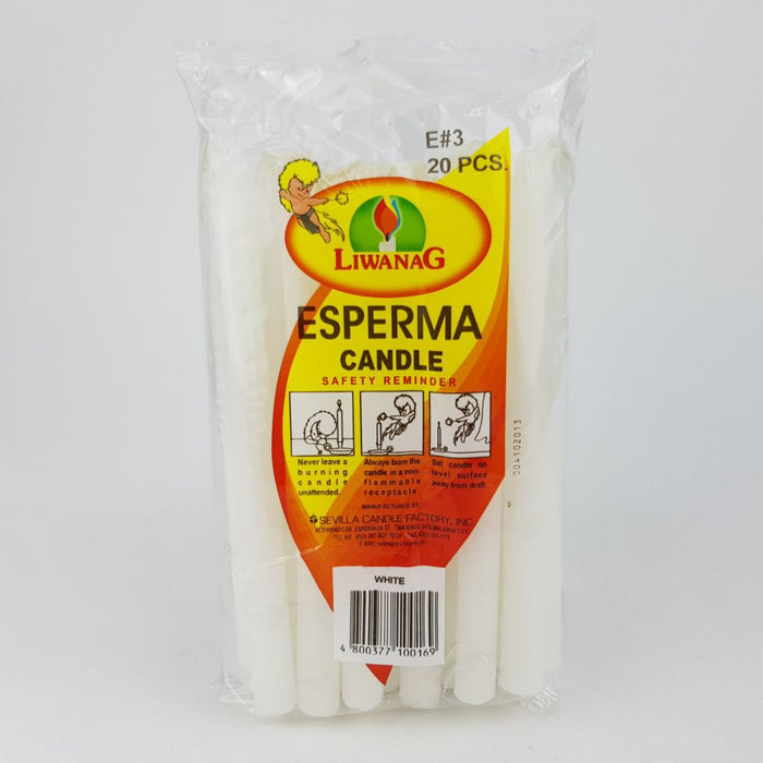 Liwanag Candle Esperma #3 20s