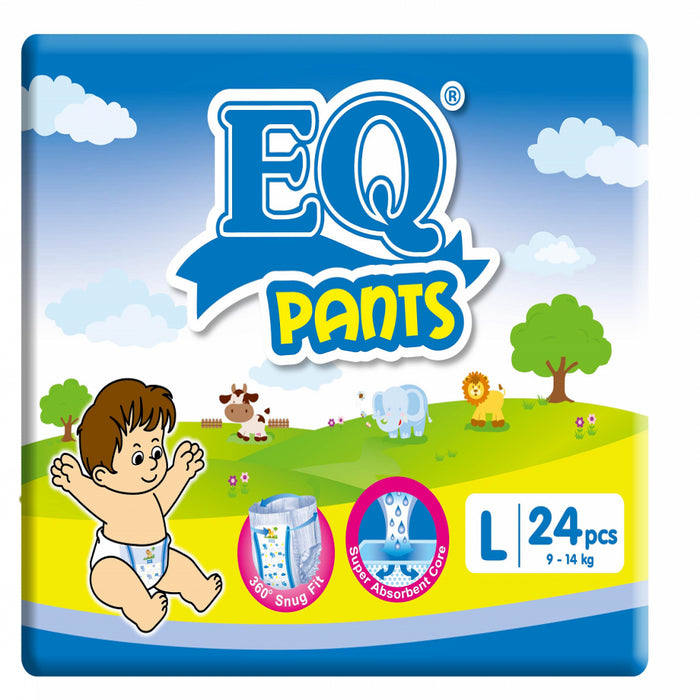 EQ Diaper Pants L 24s