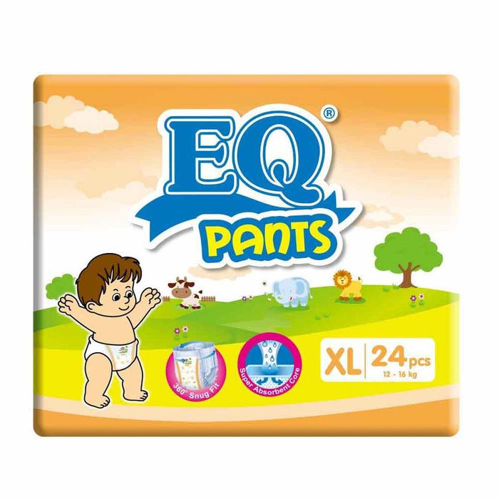EQ DIAPER PANTS XL 24s