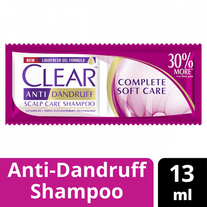 Clear Shampoo Complete Soft Care (Pink) 13ml