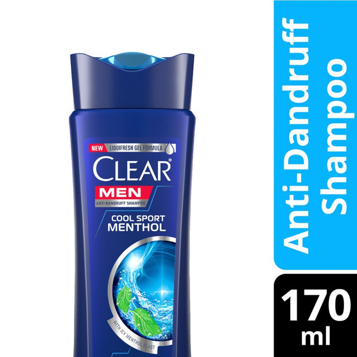 Clear Shampoo Cool Sport Menthol 170ml