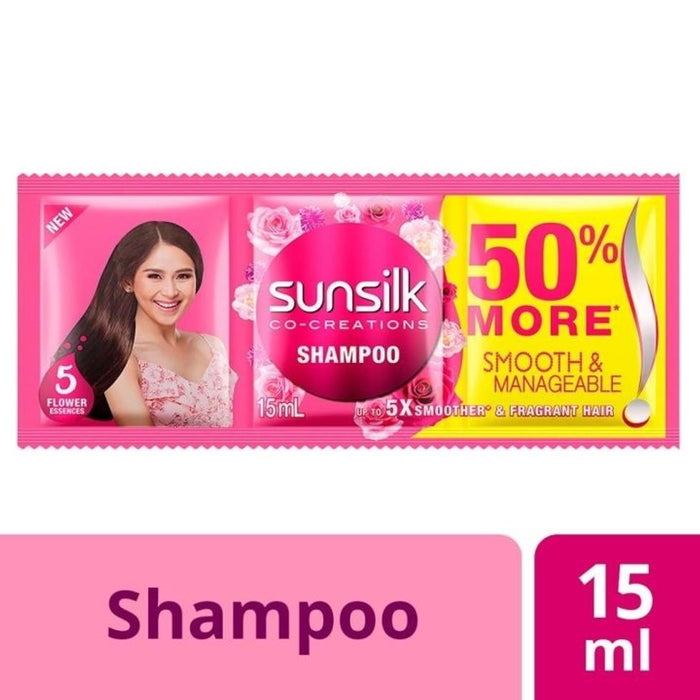 Sunsilk Shampoo Smooth and Manageable (Pink) 13ml