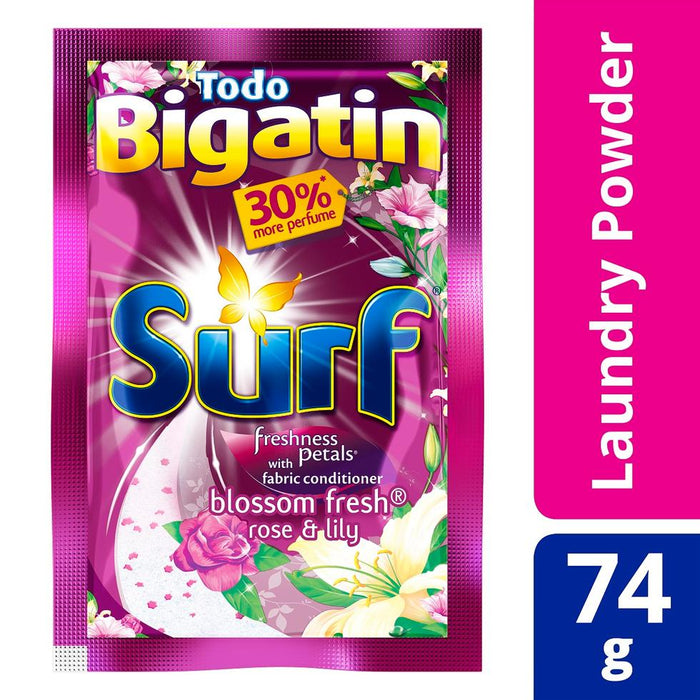 SURF POWDER DETERGENT BLOSSOM FRESH 74G