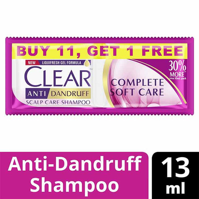 Clear Shampoo Scalp Care 12ml 11+1