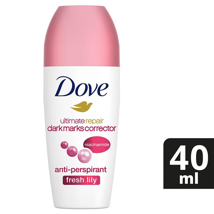 Dove Deodorant Roll On Ultimate Repair Dark Marks Corrector Fresh Lily 40ml