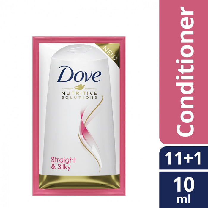 Dove Conditioner Straight and Silky 10ml 11+1 -p