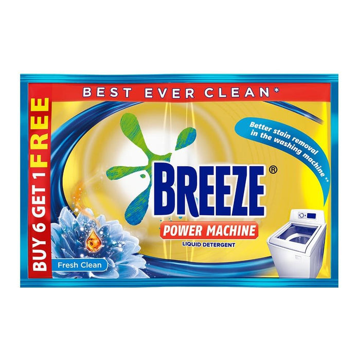 Breeze Liquid Detergent Stain Action Bula 64ml 6 1