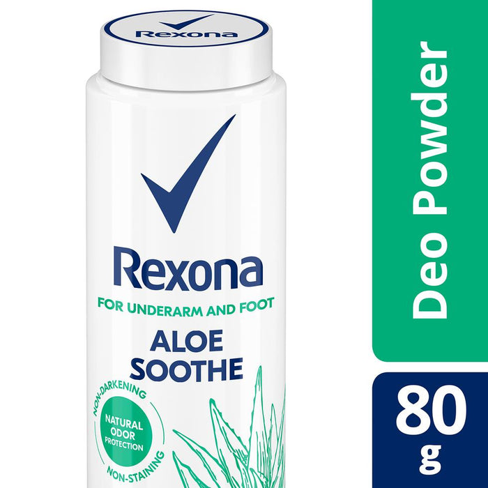 REXONA UNDERARM  FT DEOPWDR ALOE 80G