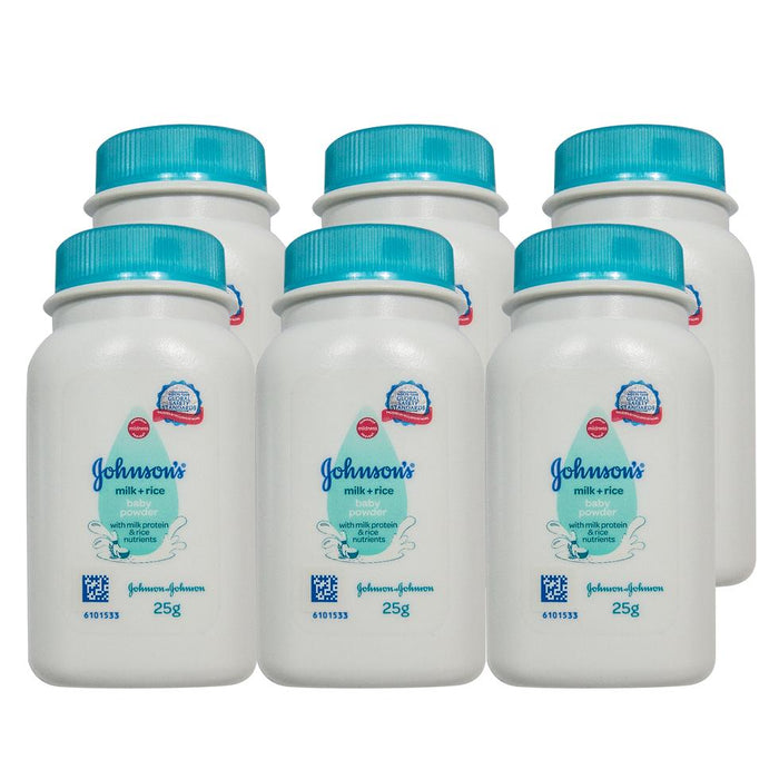 Johnsons Baby Powder Milk Rice 25g