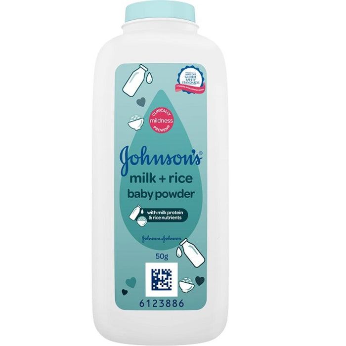 Johnsons Baby Powder Milk   Rice 50g
