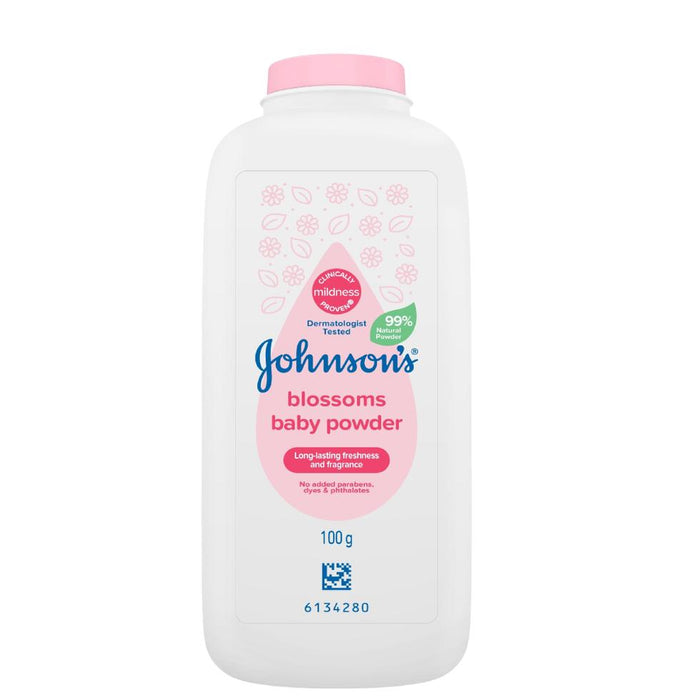 Johnsons Baby Powder Blossoms Pink 100g