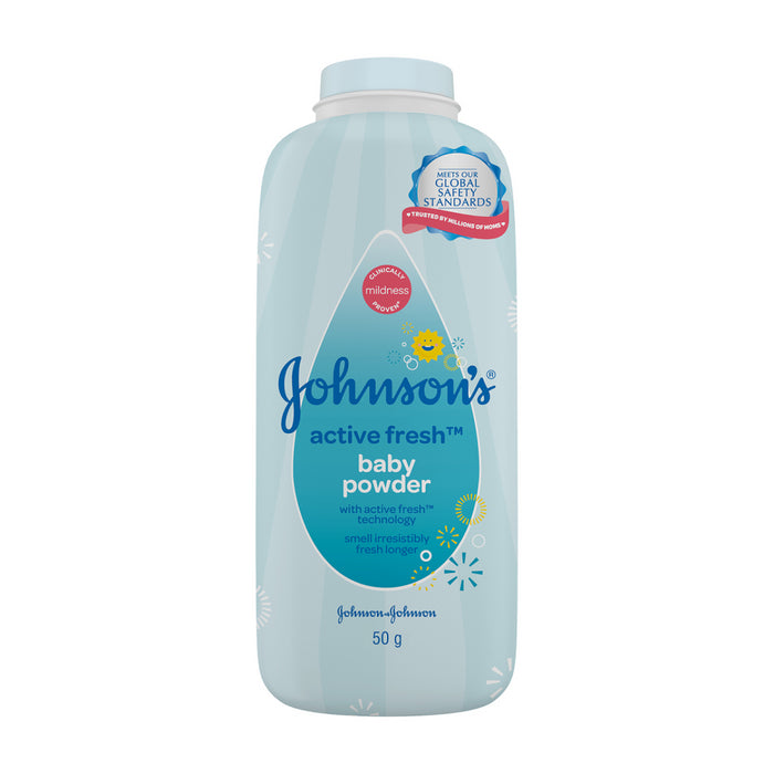 Johnsons Baby Powder ActiveFresh 50g