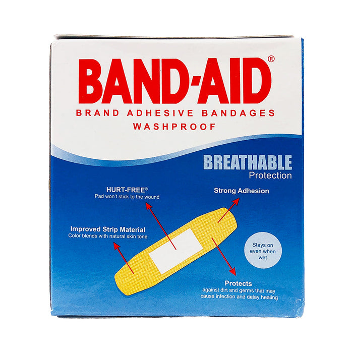 BandAid Adhesive Bandages Washproof