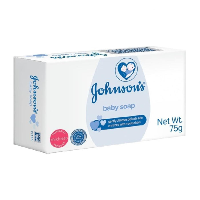 Johnsons Baby Soap Regular (White) 75g
