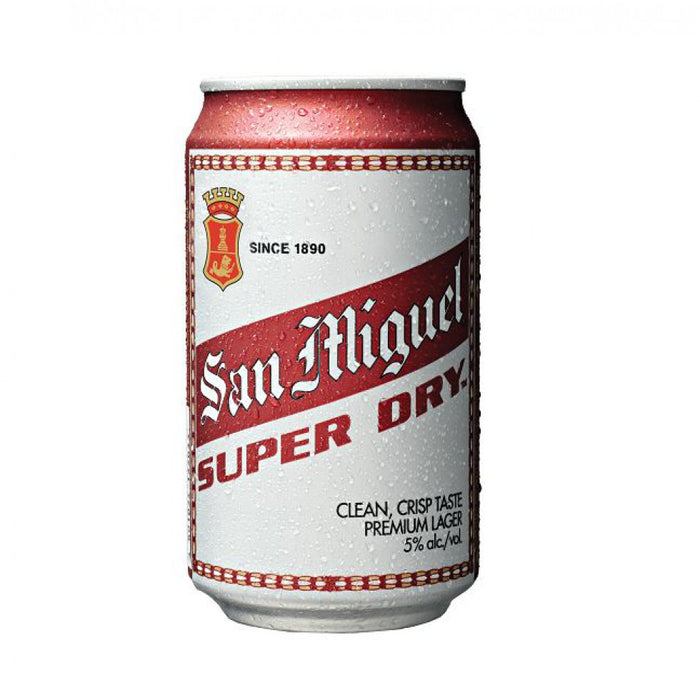 San Miguel Super Dry in Can 330ml