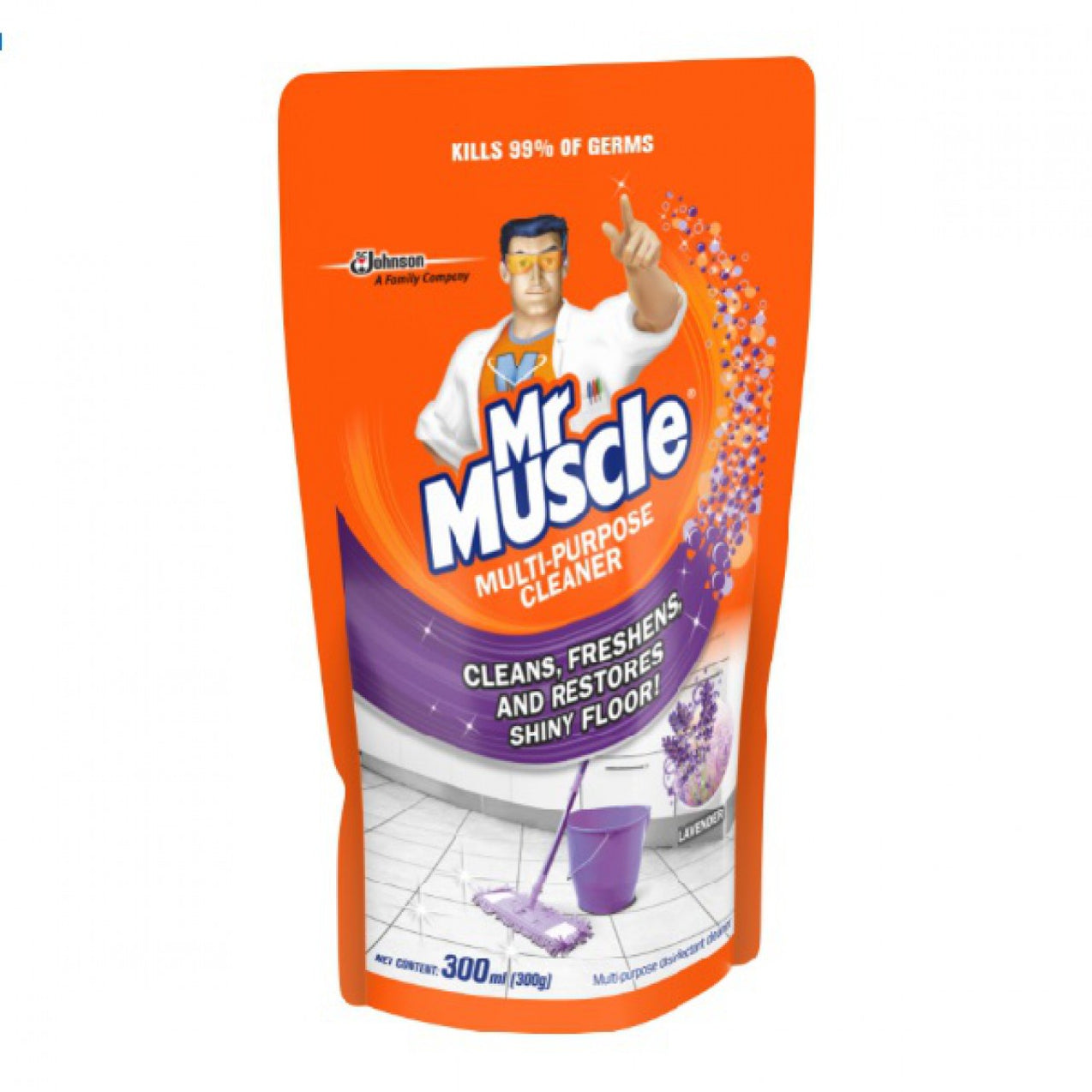 Mr Muscle Multi Purpose Cleaner Lavander 300 — Primo Mart