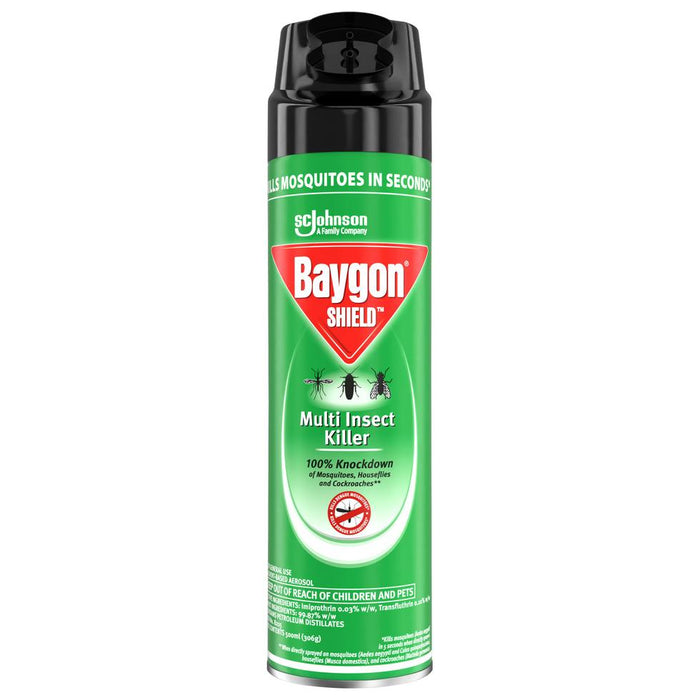 Baygon Multi Insect Killer Maximum Killing Action 500ml