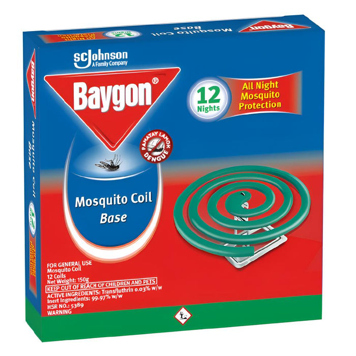 Baygon Mosquito Coil Regular 12as