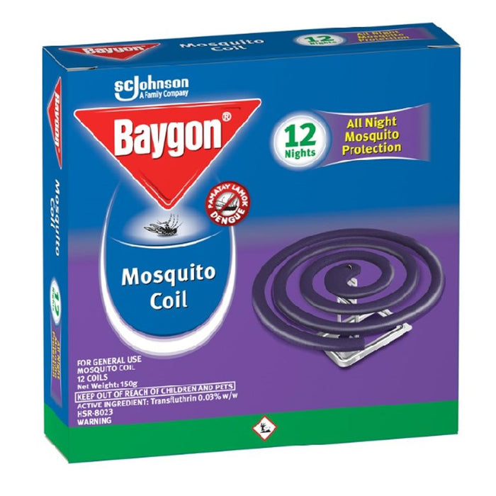 Baygon Mosquito Coil scented 12s