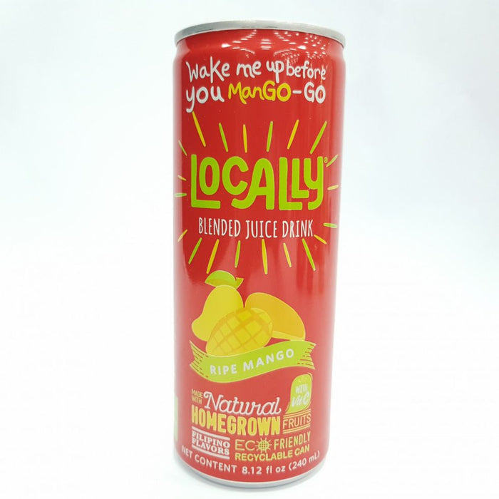 LOCALLY JUICE RIPE MANGO 240ML
