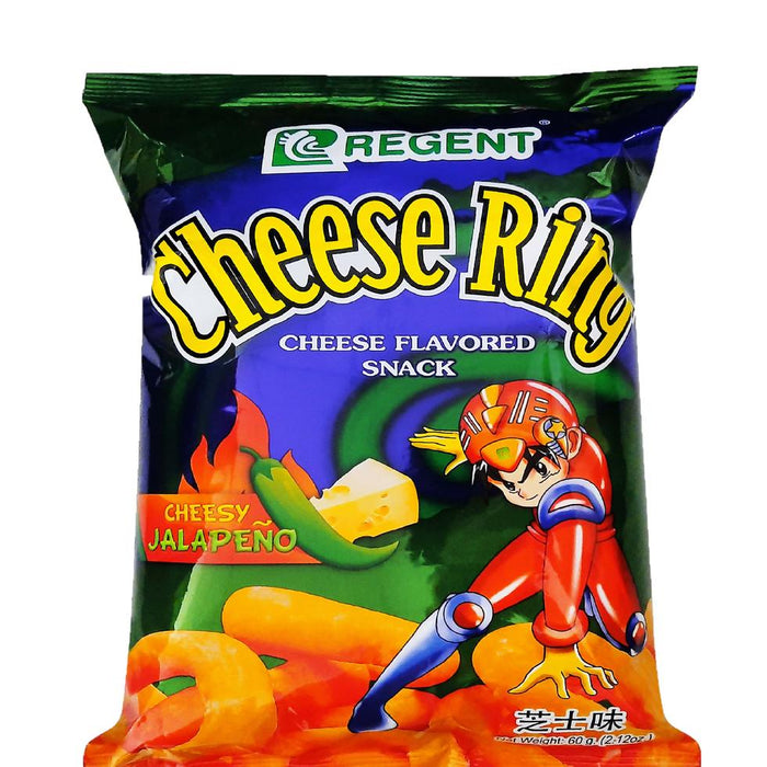Cheese Ring Snack Jalapeno 60g