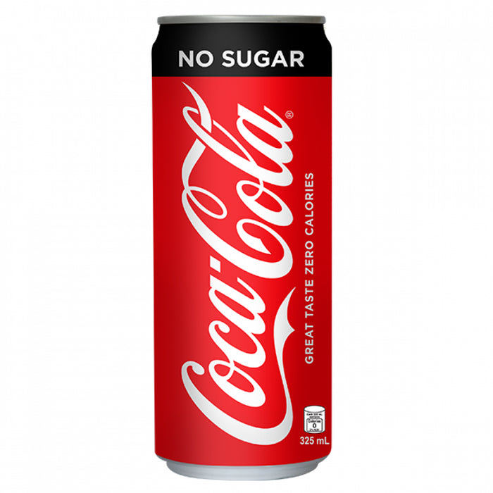 Coke Zero In Can 325ml