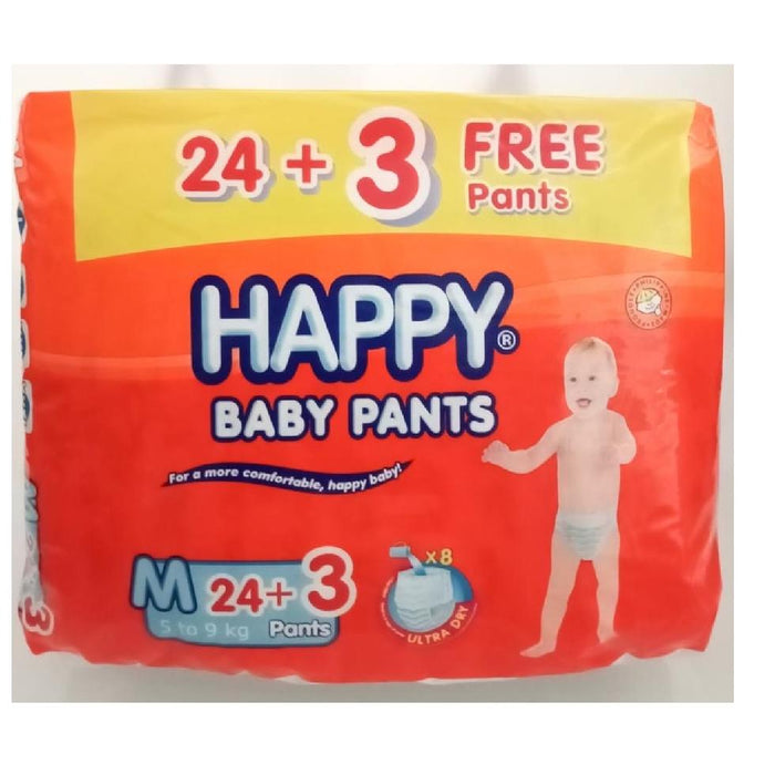 Happy Diaper Pants M 24as
