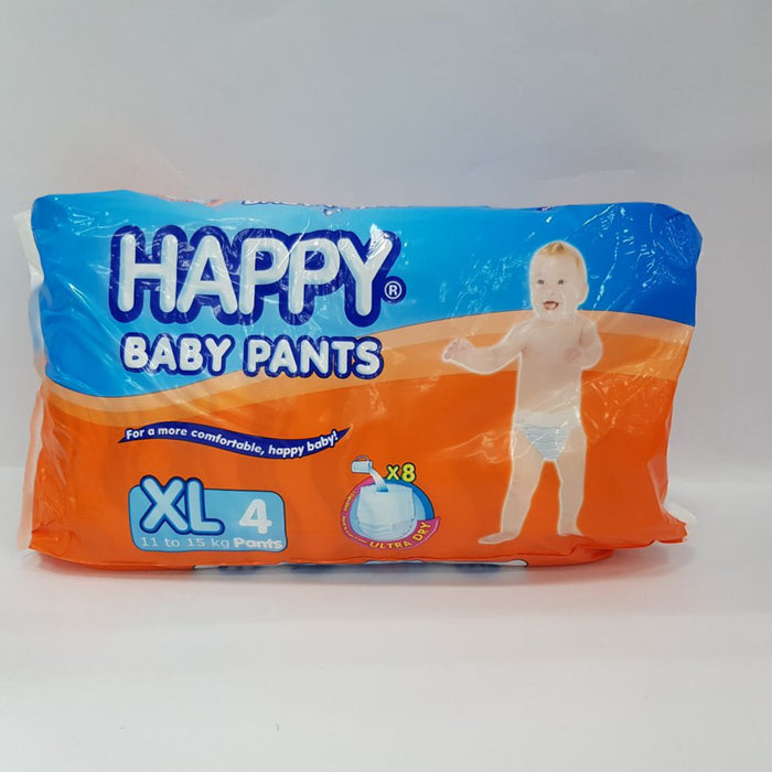 Happy Diaper Pants XL 4s
