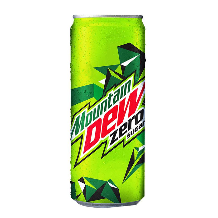 MOUNTAIN DEW IN CAN ZERO SUGAR 320ML