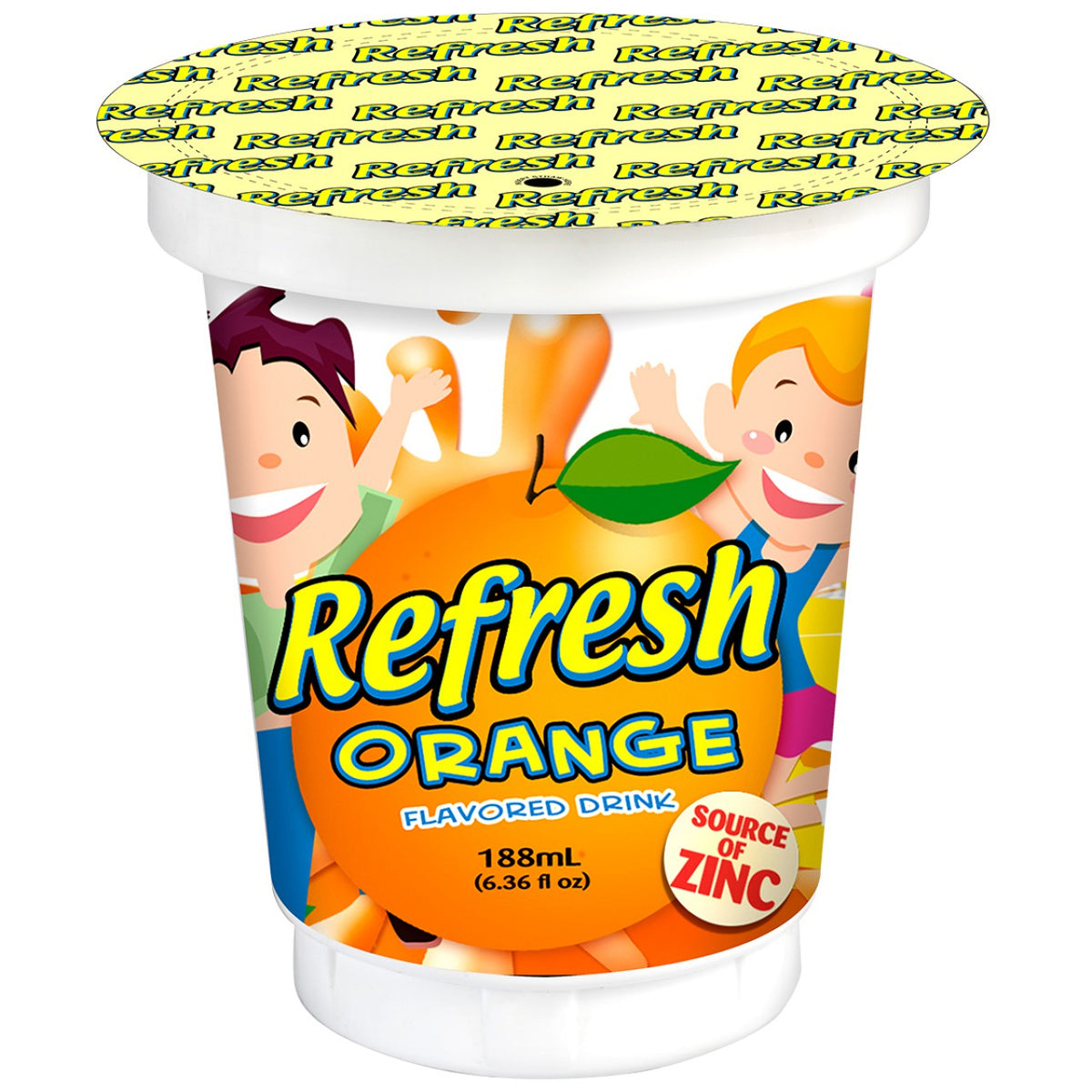Refresh Orange Flavored Drink 188ml — Primo Mart
