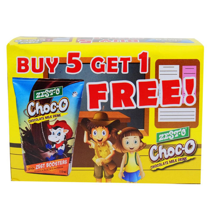 Zesto Choco Milk Drink 110mlx6