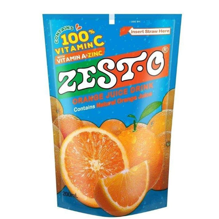Zesto Orange Juice Drink 200ml