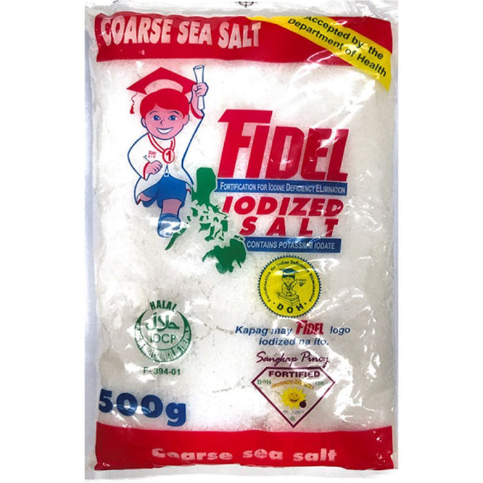 Fidel Iodized Salt Coarse 500g