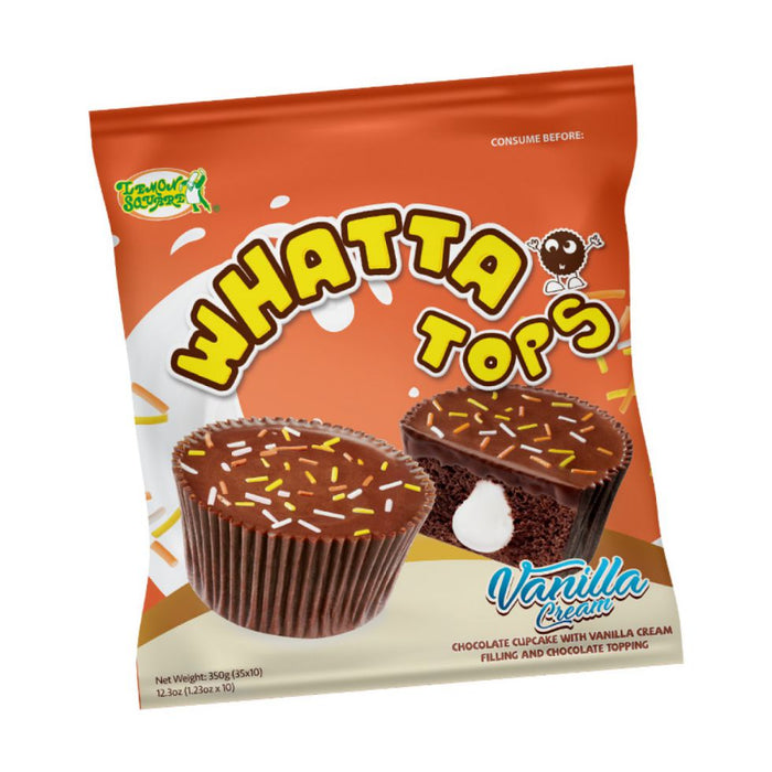 Lemon Square Whatta Tops Vanilla Cream (35gx10)
