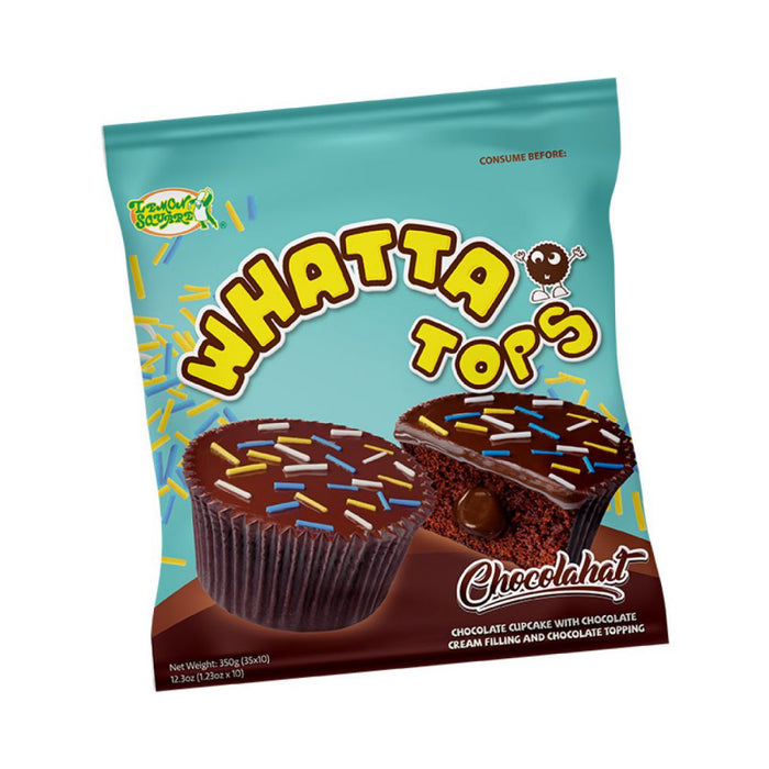 Lemon Square Whatta Tops Chocolate (35gx10)