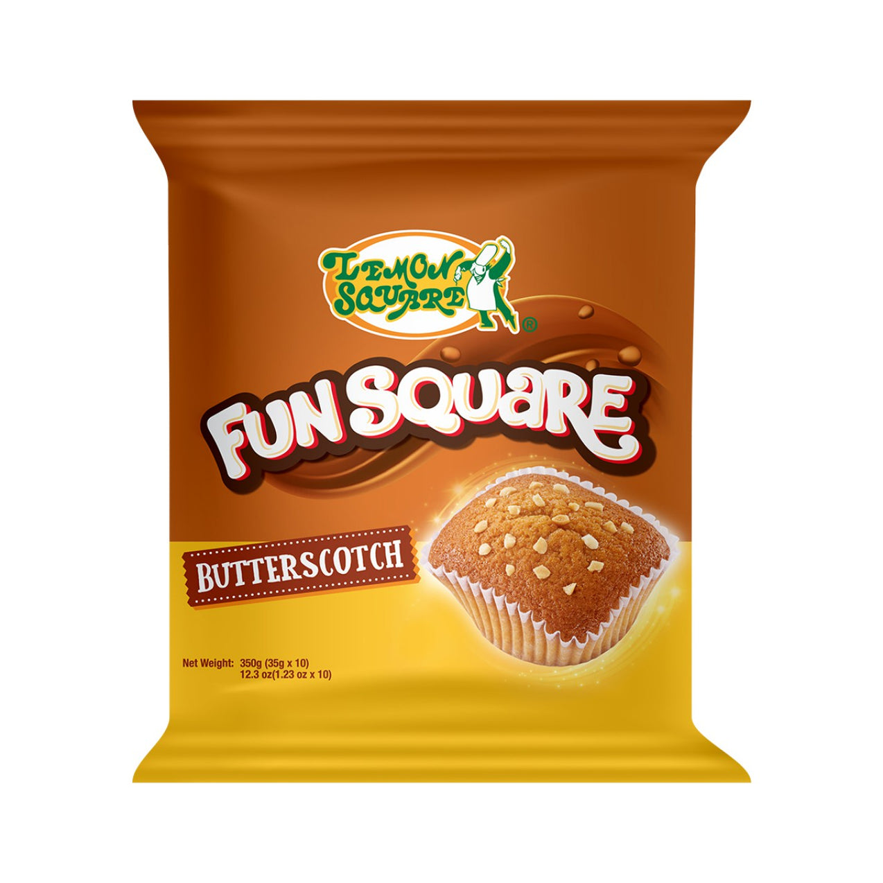 Lemon Square Fun Square Butter Scotch (35gx10) — Primo Mart