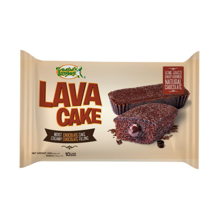 Lemon Square Lava Cake Moist Chocolate 42gx10