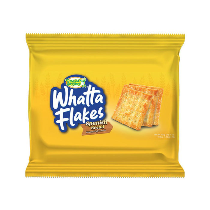 Lemon Square Whatta Flakes Spanish Bread 30gx10
