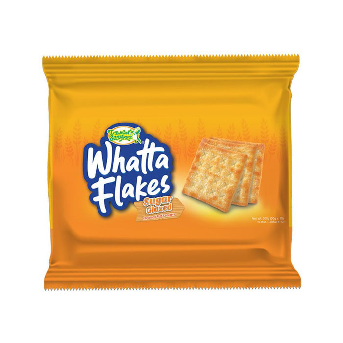 Lemon Square Whatta Flakes Sugar Glazed 30gx10