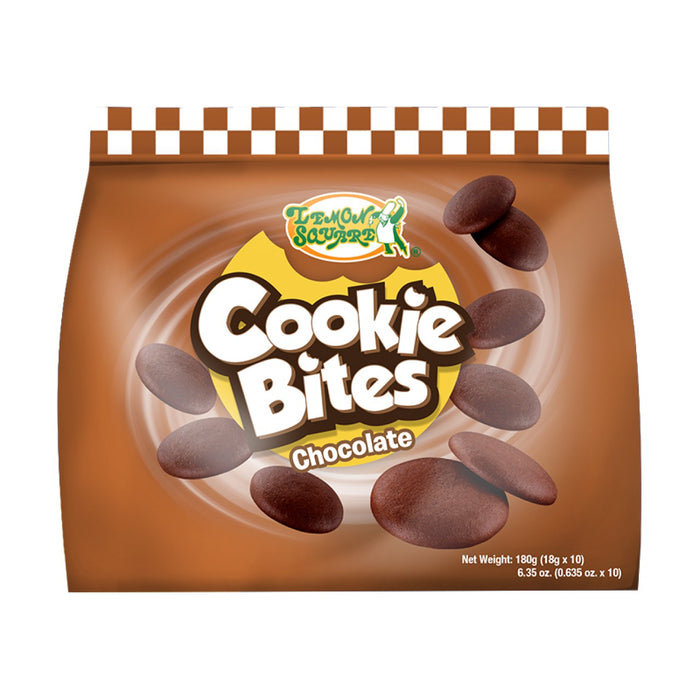 Lemon Square Cookie Bites Chocolate 10x18g