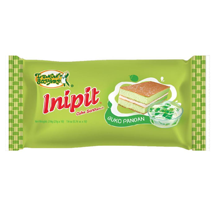 Lemon Square Inipit Buko Pandan 10x23g